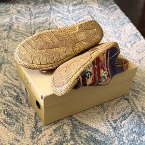 Spring Step Leather Sandals Multicolor Design